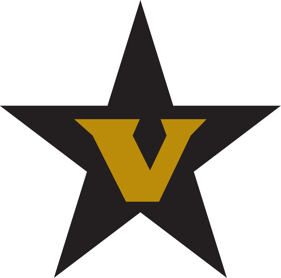 Vanderbilt Commodores 1969-1975 Primary Logo t shirts iron on transfers